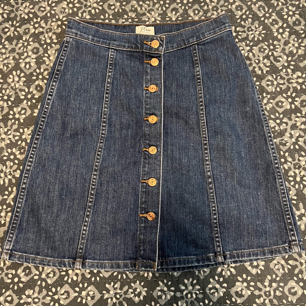 Denim Skirt. Size 26.